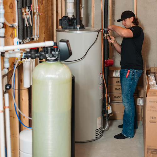water heater installation